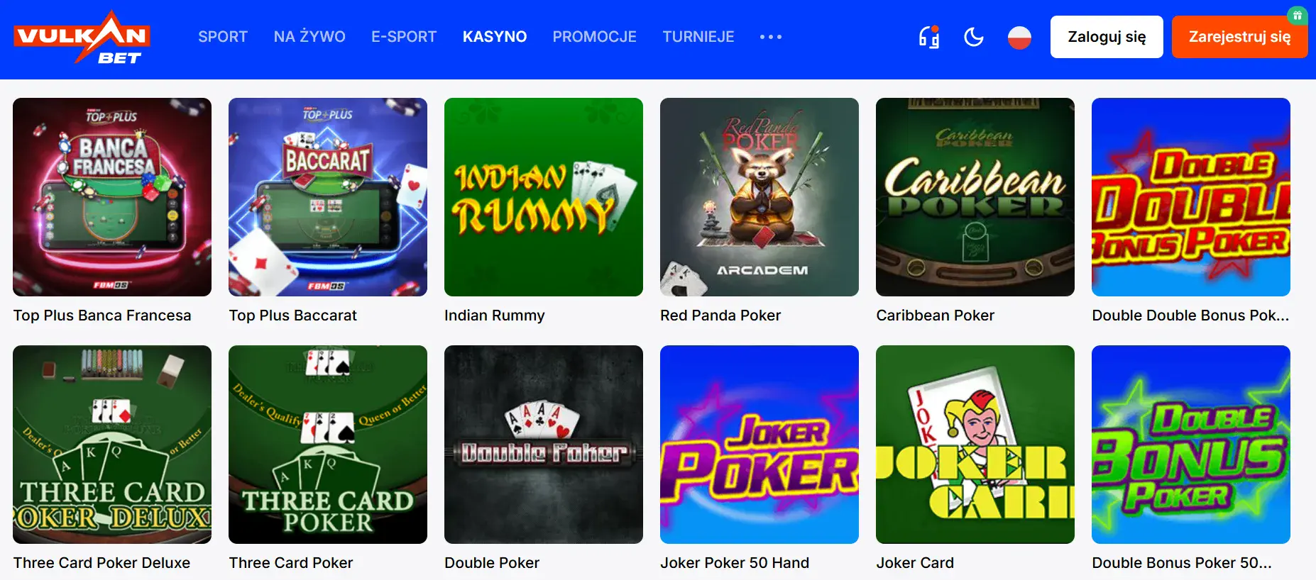 VulkanBet-sala-gier